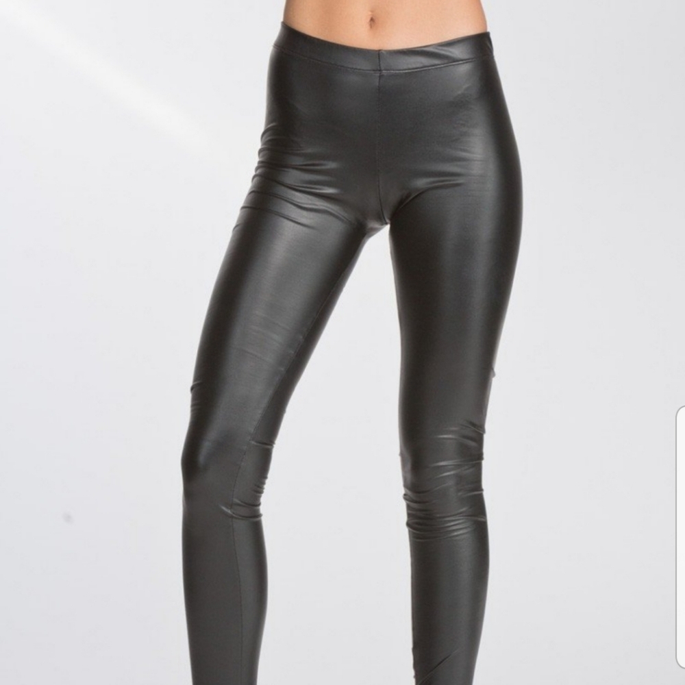 Faux Leather Leggings